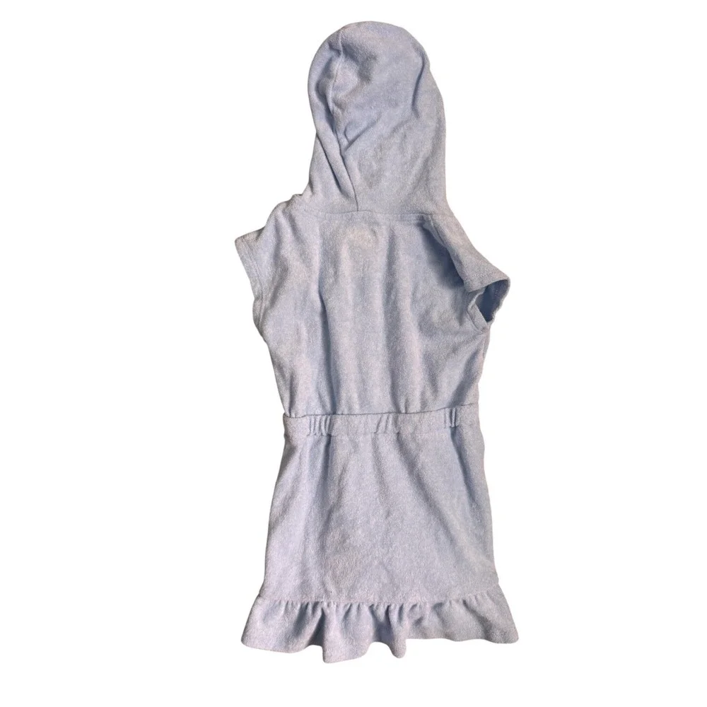 Bluey Girls Swimsuit and Hooded Terry Cloth Cover Up Set Size 3T‎ Blue Orange